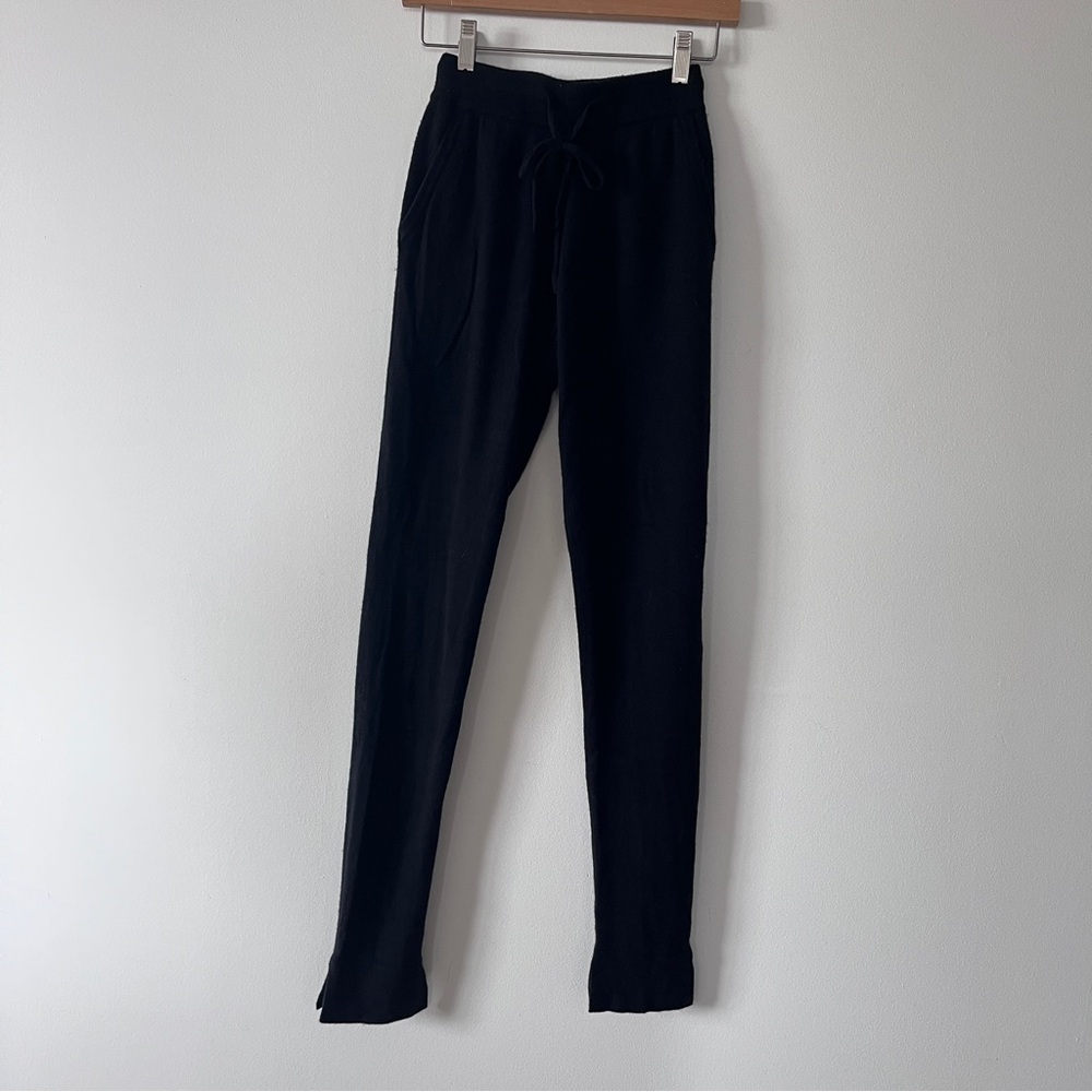 Gentle Herd Wool & Cashmere Mid-Rise Joggers
